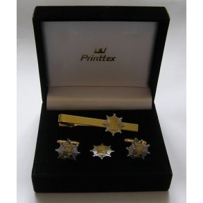 Manchetknapper og slipsen�l DG