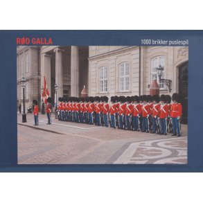  Puslespil -1000 brikker - R�d Galla