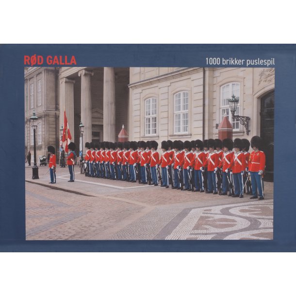  Puslespil -1000 brikker - R�d Galla